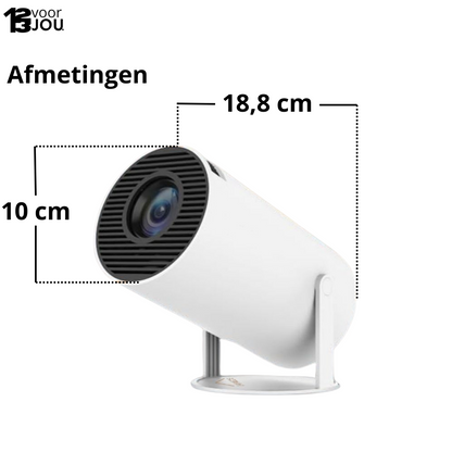 ProBeam™ Projector | Draadloos, HDMI, Bluetooth | 4K Ondersteuning | Ingebouwd Android 11