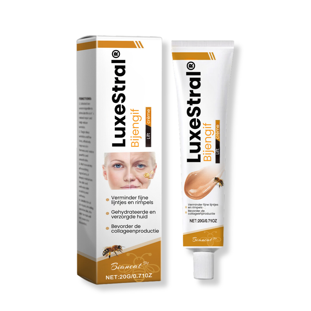 LuxeStral® Bee Venom Lift Cream | Ta bort din dubbelhaka på bara 5 dagar!