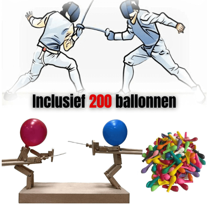 BambooBattle™ | Houten Schermpoppen