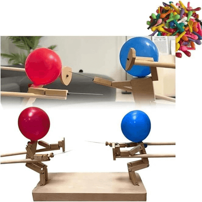 BambooBattle™ | Houten Schermpoppen