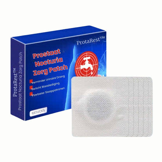 ProtaRest® Prostaatzorg Patch | Verminder Ontsteking & Verhoog Prestaties in Slechts 3 Dagen!