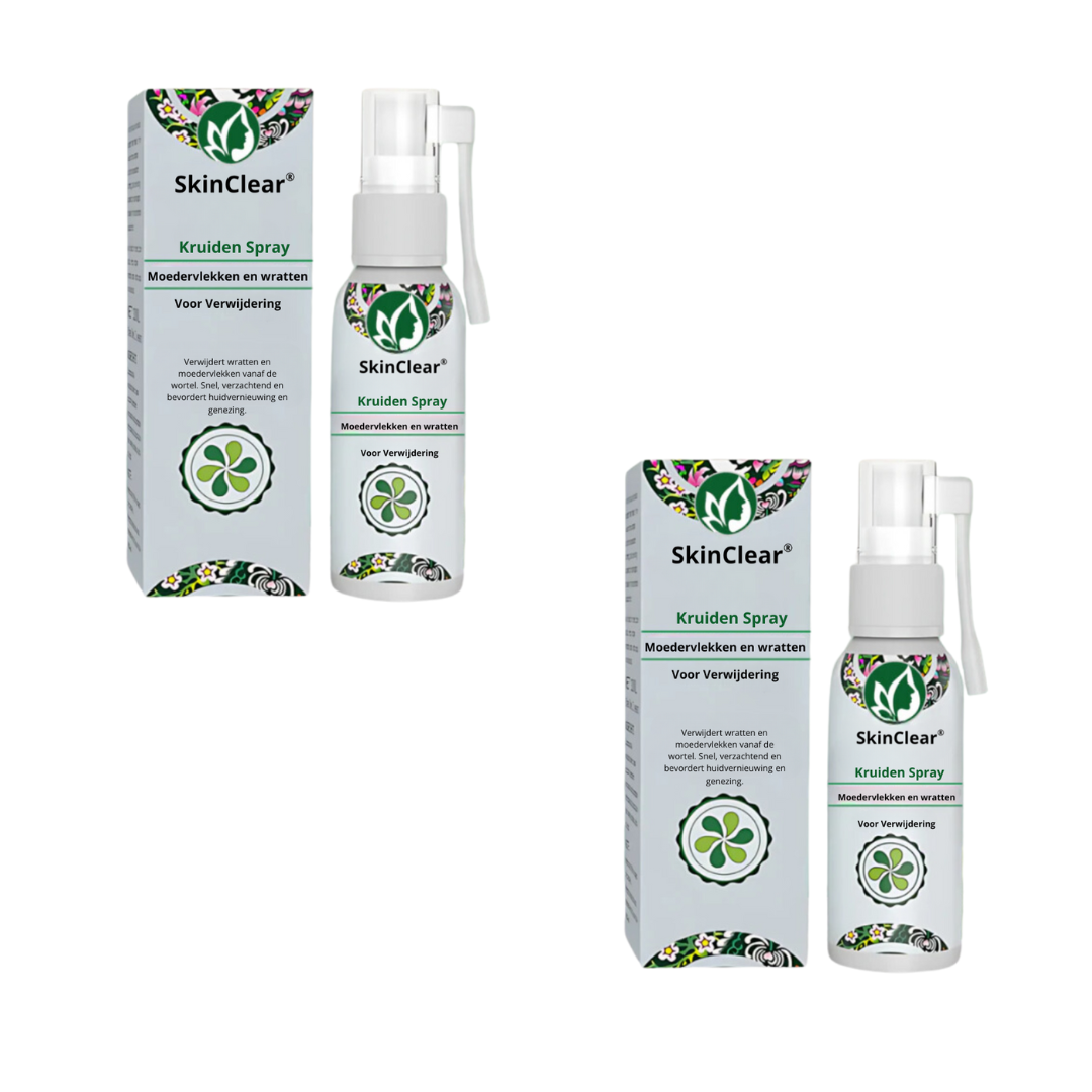 SkinClear® Spray | Verwijdert moedervlekken en wratten Binnen 48 uur