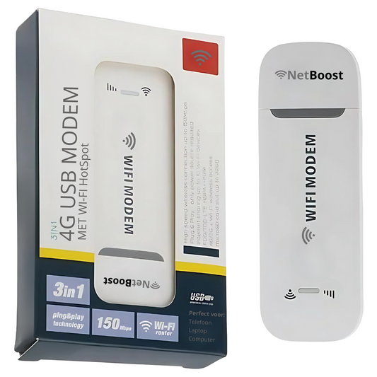 NetBoost® Wi-Fi booster | Verhoog direct je internet snelheid met 90%