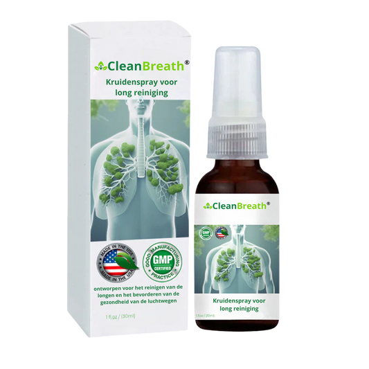 CleanBreath Spray | Binnen 4 dagen schone longen