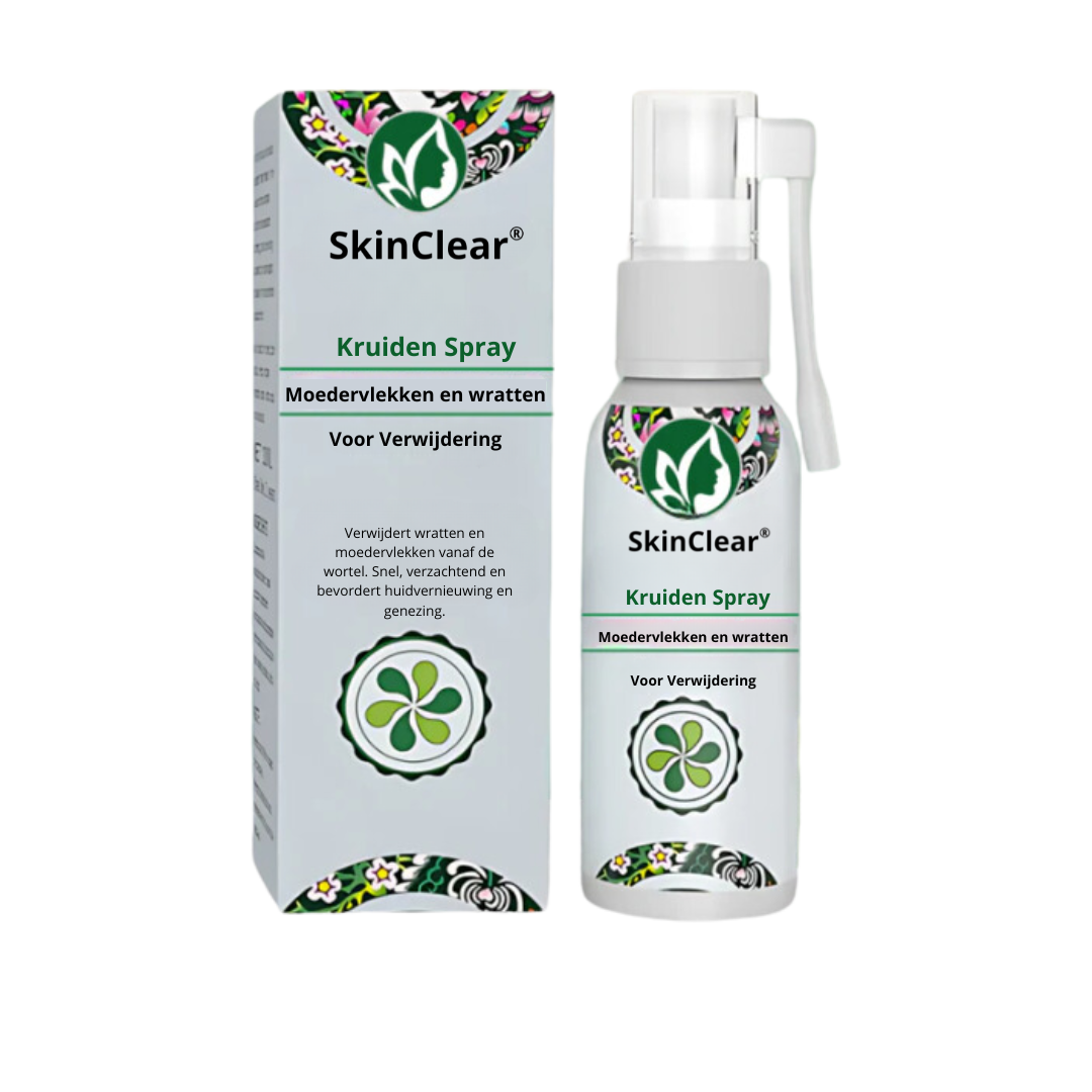 SkinClear® Spray | Verwijdert moedervlekken en wratten Binnen 48 uur